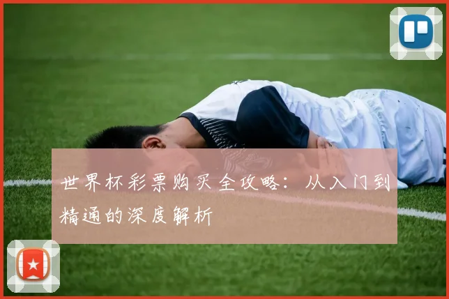 世界杯彩票购买全攻略:从入门到精通的深度解析