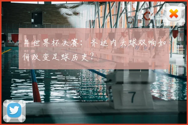年世界杯决赛：齐达内头球双响如何改变足球历史？